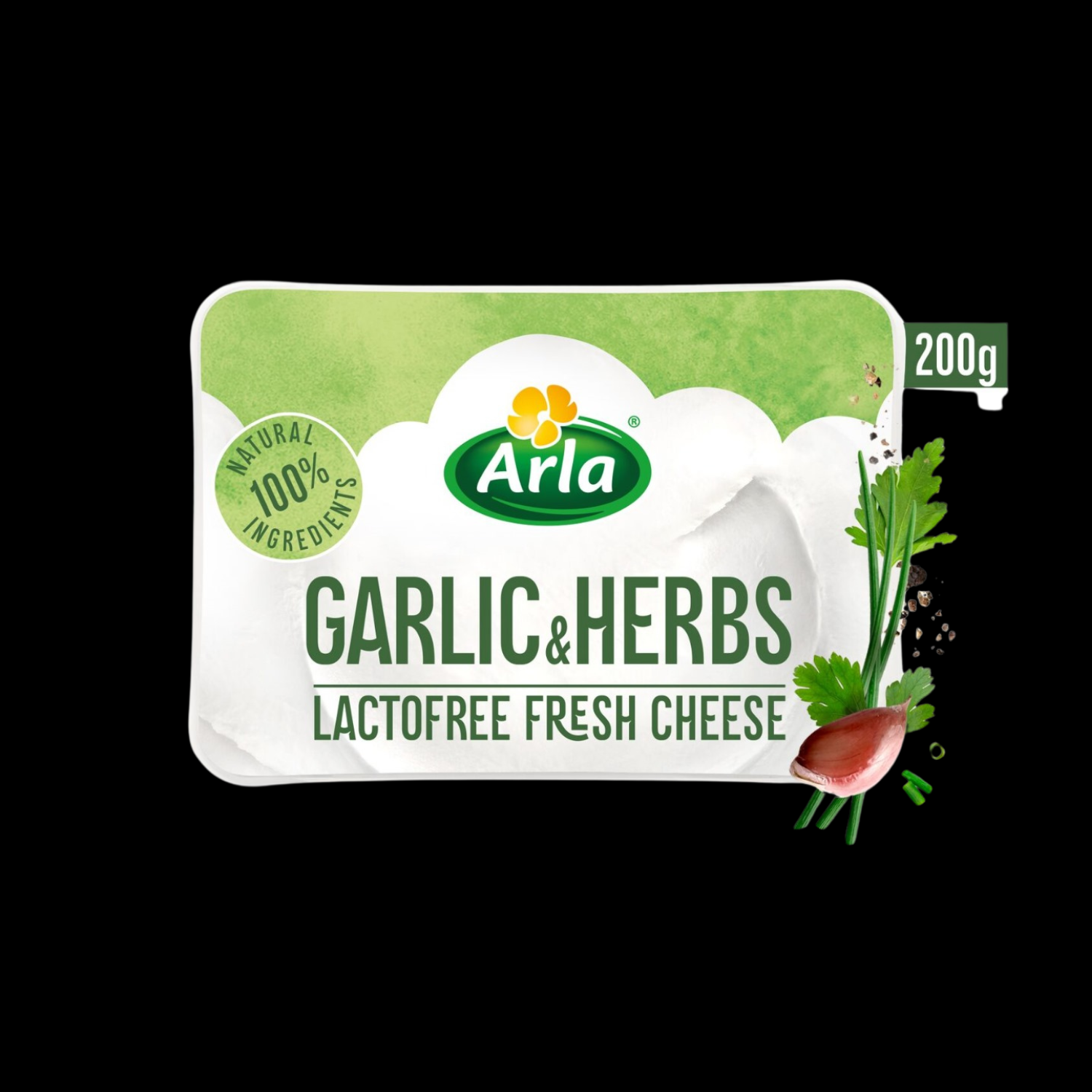 1-1-1.png Garlic & Herbs Cream Cheese 200 gm