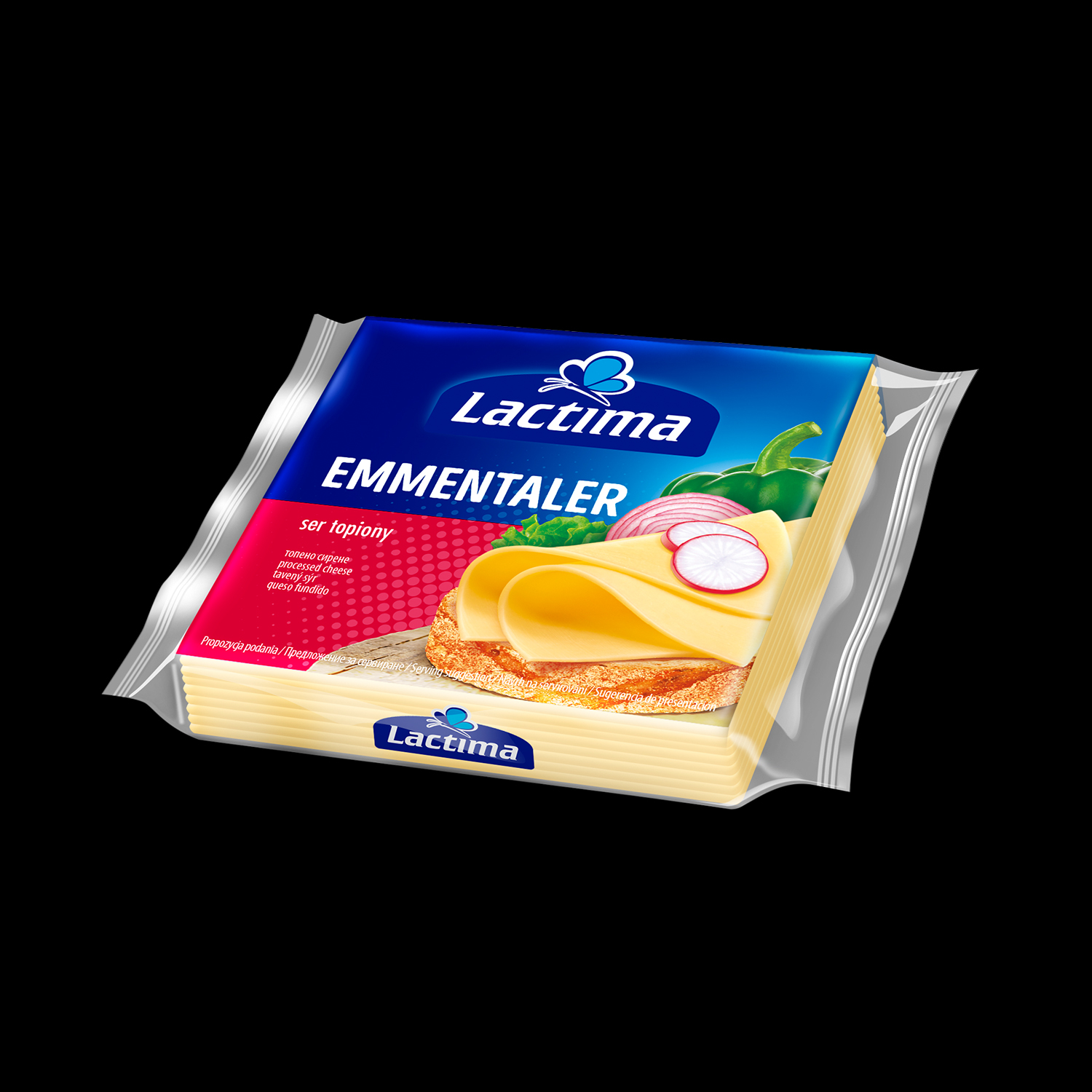 Lactima Emmentaler Slices Emmentaler Slices – 130g