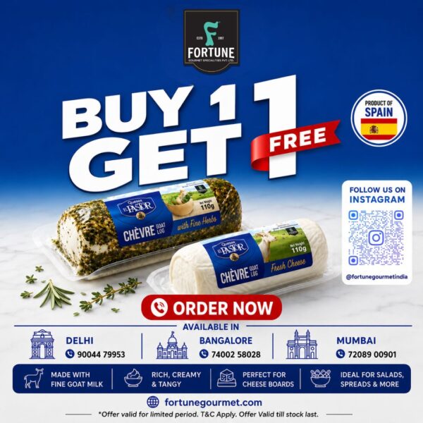 Chèvre Goat Cheese Special Offer – Buy 1, Get 1 FREE!