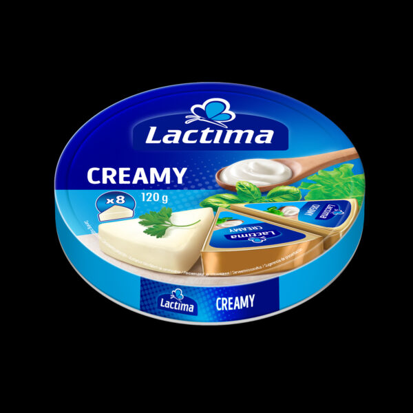 Lactima Creamy Processed Cheese Portions 120gm